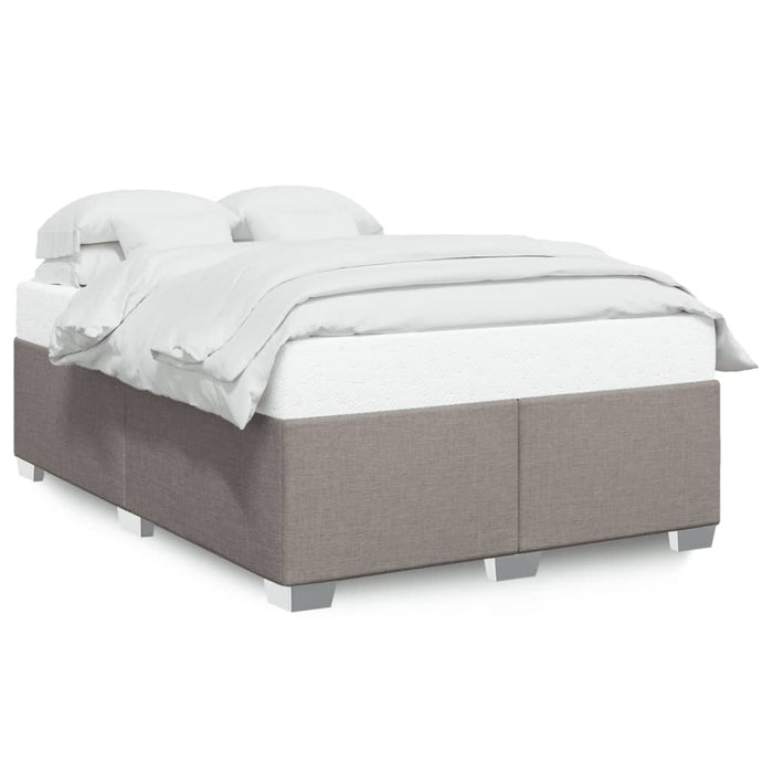 Cadru de pat fără saltea, gri taupe, 140x200 cm, textil - WALTI WALTI