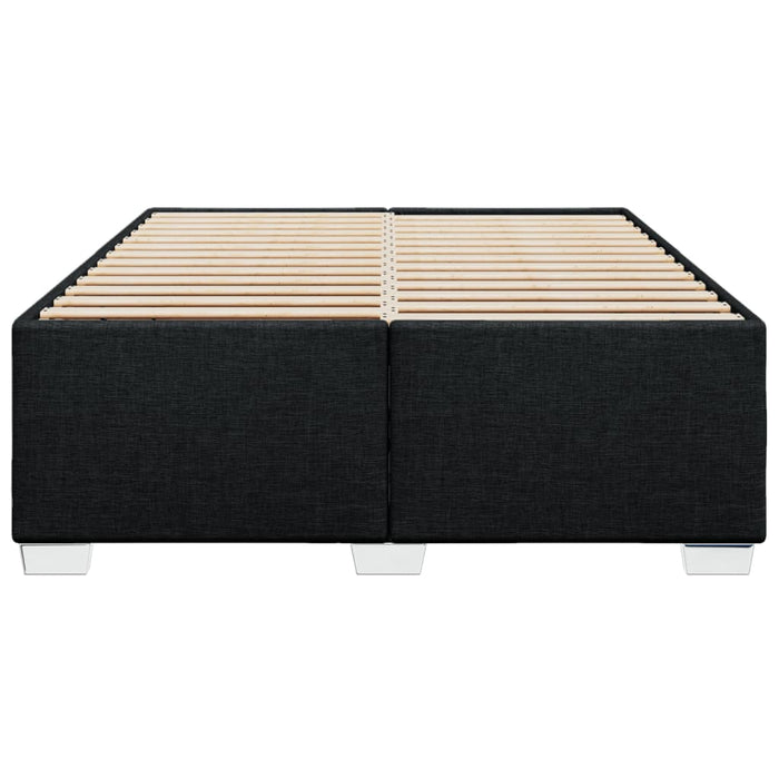 Cadru de pat fără saltea, negru, 160x200 cm, textil - WALTI WALTI