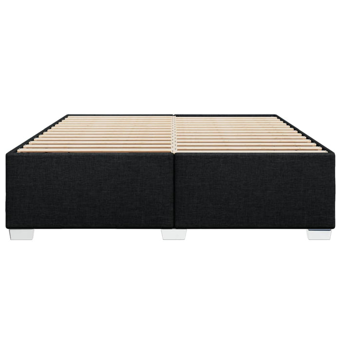 Cadru de pat fără saltea, negru, 180x200 cm, textil - WALTI WALTI
