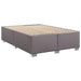 Cadru de pat, gri, 160x200 cm, piele ecologică - WALTI WALTI