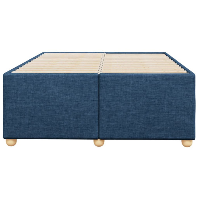 Cadru de pat, albastru, 120x190 cm, material textil - WALTI WALTI