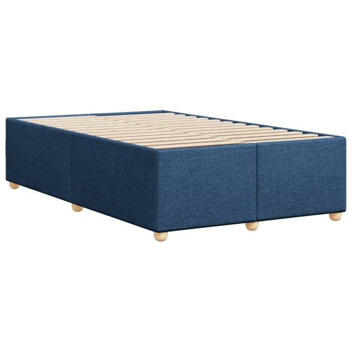Cadru de pat, albastru, 120x190 cm, material textil - WALTI WALTI