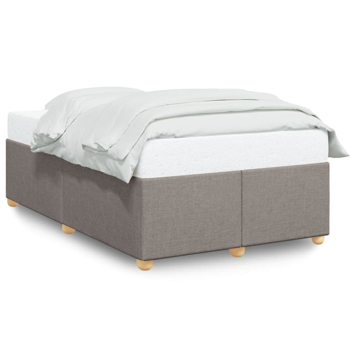 Cadru de pat fără saltea, gri taupe, 120x200 cm, textil - WALTI WALTI