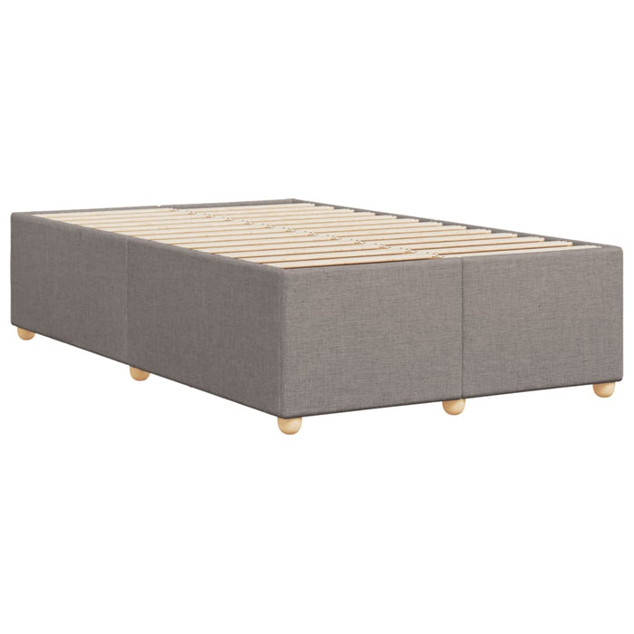 Cadru de pat fără saltea, gri taupe, 120x200 cm, textil - WALTI WALTI