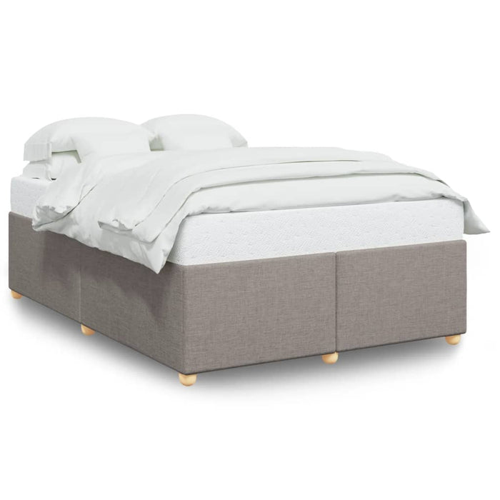 Cadru de pat fără saltea, gri taupe, 160x200 cm, textil - WALTI WALTI