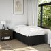 Cadru pat fără saltea țesătură neagră 90x200 cm - WALTI WALTI