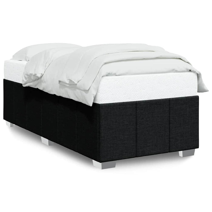 Cadru de pat fără saltea, negru, 100x200 cm, textil - WALTI WALTI