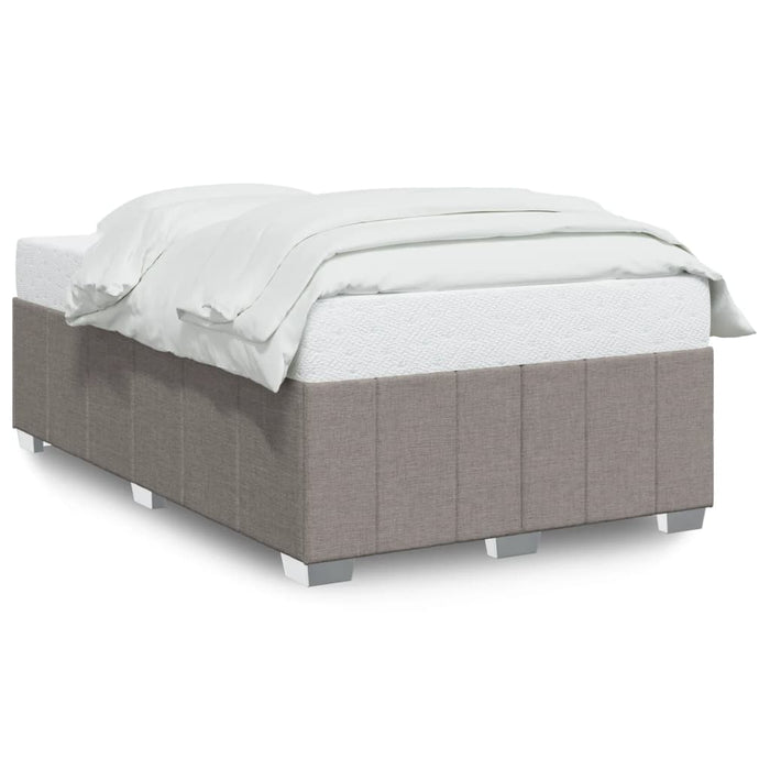 Cadru de pat fără saltea, gri taupe, 120x200 cm, textil - WALTI WALTI