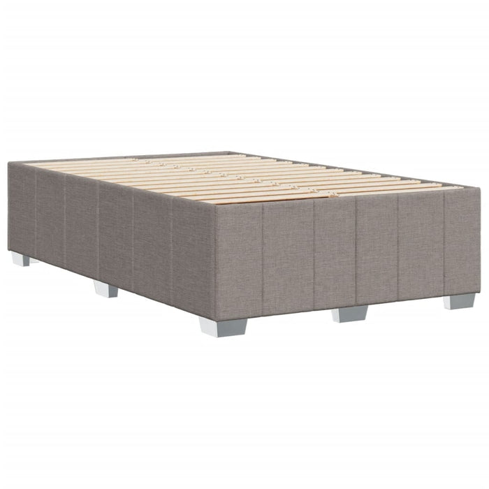 Cadru de pat fără saltea, gri taupe, 120x200 cm, textil - WALTI WALTI