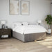 Cadru de pat fără saltea, gri taupe, 140x200 cm, textil - WALTI WALTI