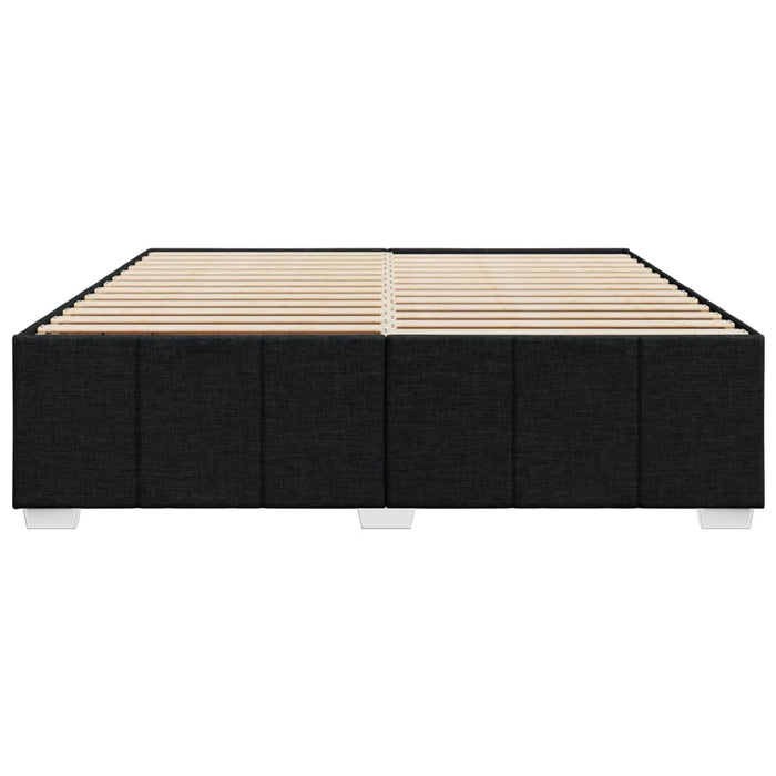 Cadru de pat fără saltea, negru, 180x200 cm, textil - WALTI WALTI