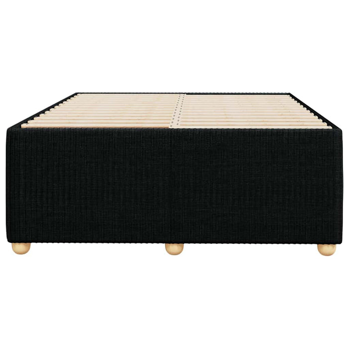 Cadru de pat fără saltea, negru, 120x200 cm, textil - WALTI WALTI