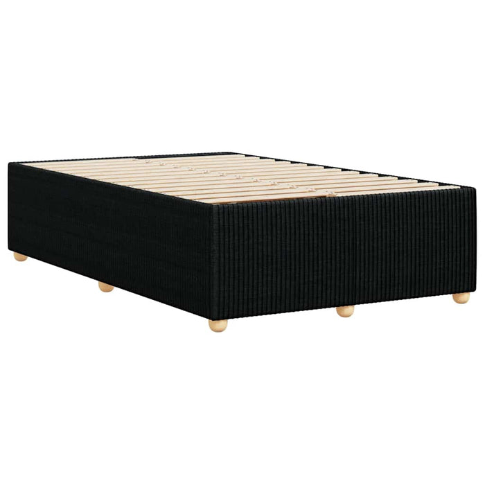 Cadru de pat fără saltea, negru, 120x200 cm, textil - WALTI WALTI