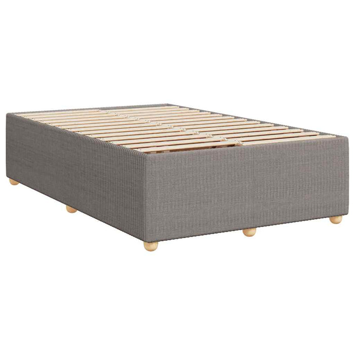 Cadru de pat fără saltea, gri taupe, 120x200 cm, textil - WALTI WALTI