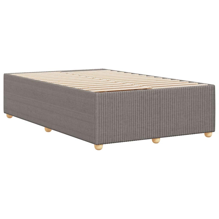 Cadru de pat fără saltea, gri taupe, 120x200 cm, textil - WALTI WALTI