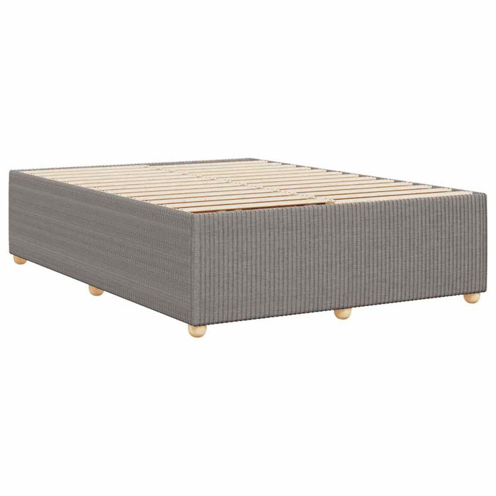 Cadru de pat fără saltea, gri taupe, 140x200 cm, textil - WALTI WALTI