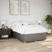 Cadru de pat fără saltea, gri taupe, 140x200 cm, textil - WALTI WALTI