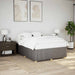Cadru de pat fără saltea, gri taupe, 160x200 cm, textil - WALTI WALTI