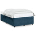 Cadru de pat, albastru, 120x200 cm, catifea - WALTI WALTI