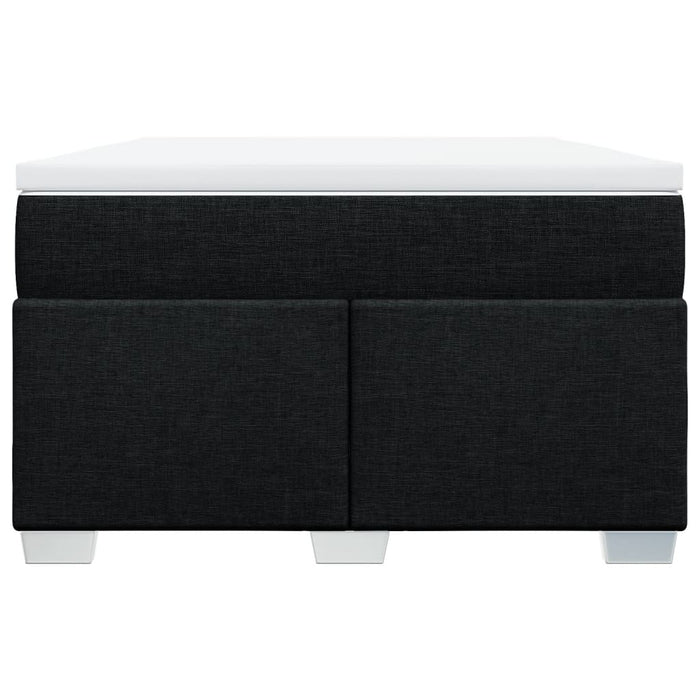 Pat box spring cu saltea, negru, 120x190 cm, catifea - WALTI WALTI