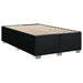 Pat box spring cu saltea, negru, 120x200 cm, textil - WALTI WALTI