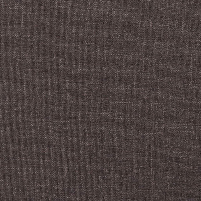 Pat continental cu saltea, maro închis, 140x200 cm, textil - WALTI WALTI