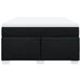 Pat box spring cu saltea, negru, 160x200 cm, textil - WALTI WALTI