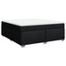 Pat box spring cu saltea, negru, 180x200 cm, catifea - WALTI WALTI