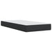 Pat continental cu saltea, negru, 80x200 cm, piele ecologică - WALTI WALTI