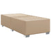 Pat box spring cu saltea, cappuccino, 80x200 cm piele ecologică - WALTI WALTI