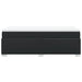 Pat box spring cu saltea, negru, 90x190 cm, piele ecologică - WALTI WALTI