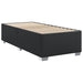 Pat box spring cu saltea, negru, 100x200 cm, piele ecologică - WALTI WALTI