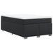Pat box spring cu saltea, negru, 120x190 cm, piele ecologică - WALTI WALTI