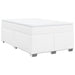 Pat box spring cu saltea, alb, 120x190 cm, piele ecologică - WALTI WALTI