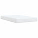 Pat box spring cu saltea, alb, 120x190 cm, piele ecologică - WALTI WALTI
