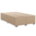 Pat box spring cu saltea, cappuccino, 120x190cm piele ecologică - WALTI WALTI