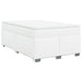 Pat box spring cu saltea, alb, 120x200 cm, piele ecologică - WALTI WALTI