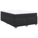 Pat box spring cu saltea, negru, 140x190 cm, piele ecologică - WALTI WALTI