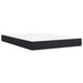 Pat box spring cu saltea, negru, 140x190 cm, piele ecologică - WALTI WALTI