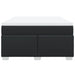 Pat box spring cu saltea, negru, 160x200 cm, piele ecologică - WALTI WALTI