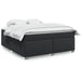 Pat box spring cu saltea, negru, 180x200 cm, piele ecologică - WALTI WALTI