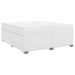 Pat box spring cu saltea, alb, 180x200 cm, piele ecologică - WALTI WALTI