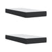 Pat box spring cu saltea, negru, 200x200 cm, piele ecologică - WALTI WALTI