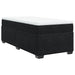 Pat box spring cu saltea, negru, 80x200 cm, catifea - WALTI WALTI