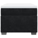 Pat box spring cu saltea, negru, 80x200 cm, catifea - WALTI WALTI