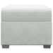 Pat box spring cu saltea, gri deschis, 90x190 cm, catifea - WALTI WALTI