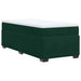 Pat box spring cu saltea, verde închis, 90x190 cm, catifea - WALTI WALTI