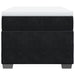 Pat box spring cu saltea, negru, 90x200 cm, catifea - WALTI WALTI