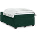 Pat box spring cu saltea, verde închis, 120x190 cm, catifea - WALTI WALTI