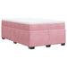 Pat box spring cu saltea, negru, 120x190 cm, catifea - WALTI WALTI